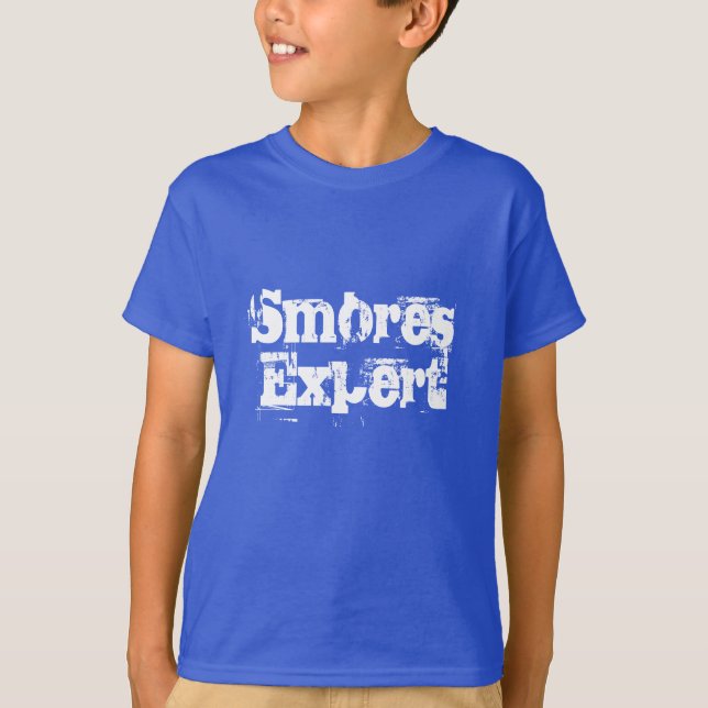 Kids Hanes T-Shirt Smores Expert (Front)