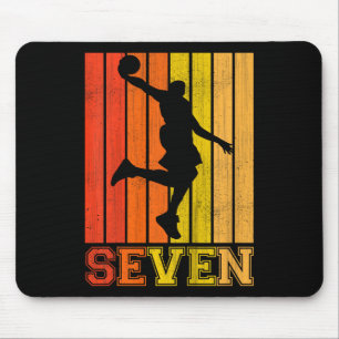 Kids Happy 7th Birthday Decorations For Boys Byske Mouse Pad