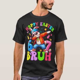 Kids happy easter 67 meme six seven dabbing rabbit T-Shirt