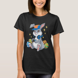 Kids Happy Easter Day Video Game Bunny Eggs Gaming T-Shirt