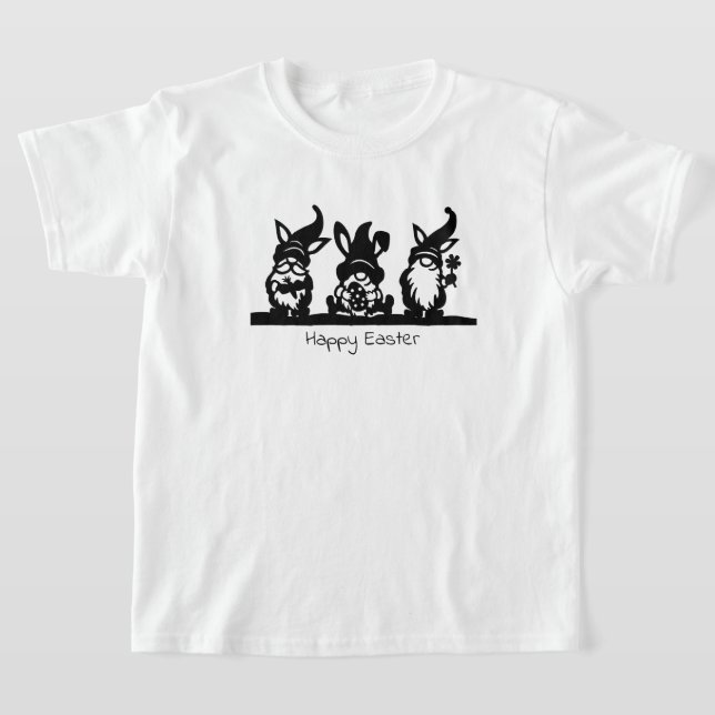 Kids Happy Easter T-Shirt (Laydown)
