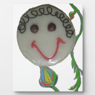 Kids Happy Face Hakuna Matata Friendly Vine.png Plaque