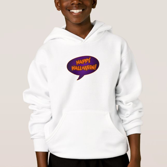 Kids' Happy Halloween hoodie (Front)