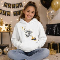 Kids Happy New Year Hoodie