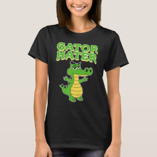 Kids Hater Alligator Boys Girls Youth Child Gator T-Shirt