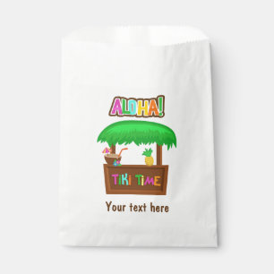 Kids Hawaiian Luau Party Guest Favour Bag