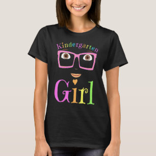 Kids Hello Kindergarten Gal Toddler Girl Back To S T-Shirt