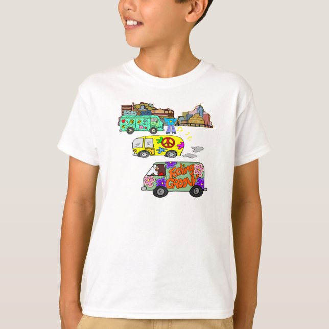 Kids Hippie T Shirt (Front)