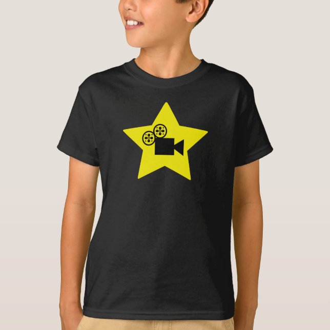 Kids Hollywood star basic Hanes T.Shirt T-Shirt (Front)