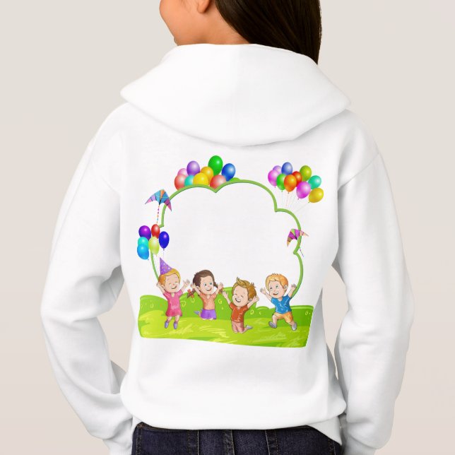 kids hoodie (Back)