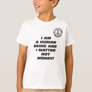 Kid's I am a Human Being T-Shirt
