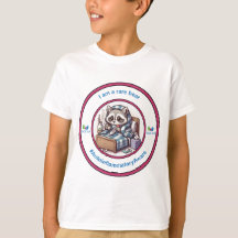 Kid's 'I am a rare bear' in pink