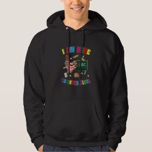 Kids I Am Here To Learn A Lotl Salamander Axolotl Hoodie