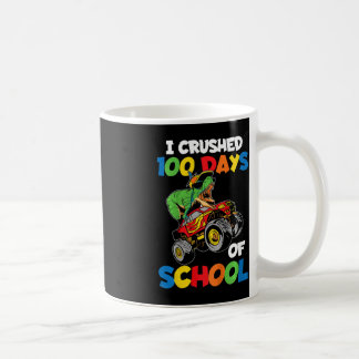 Kids I Crushed 100 Days Of School Boys 100th Day O Coffee Mug