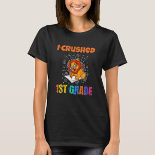 Kids I Crushed First Grade Elementary Graduation S T-Shirt
