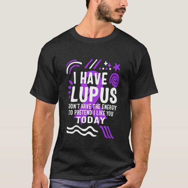 Kids I Have Lupus Awareness Month Strong Warrior P T-Shirt (Front)