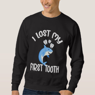 Kids I Lost My First Tooth Fairy Shark Teeth Kids Sweatshirt