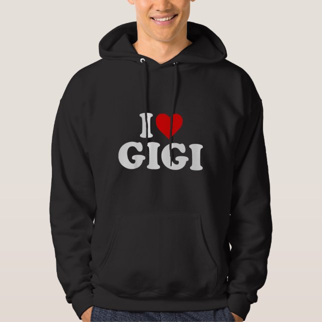 Kids I Love Gigi For Boy Girl Toddler Children You Hoodie (Front)