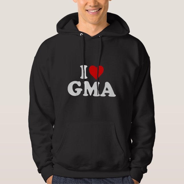 Kids I Love Gma For Boy Girl Toddler Children Yout Hoodie (Front)