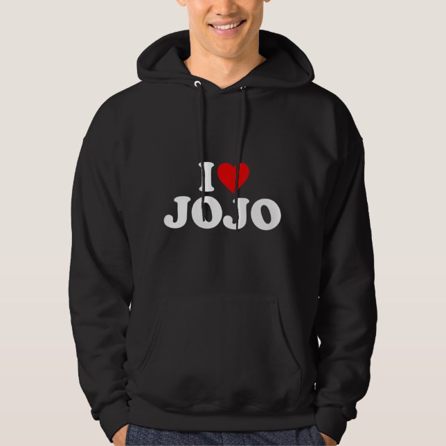 Kids I Love Jojo For Boy Girl Toddler Children You Hoodie (Front)