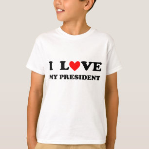 Kid's "I love my President" T-shirt