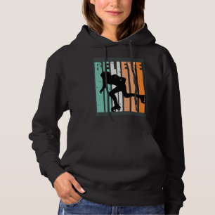 Kids I Love Roller Skating Team Believe Inline Ska Hoodie