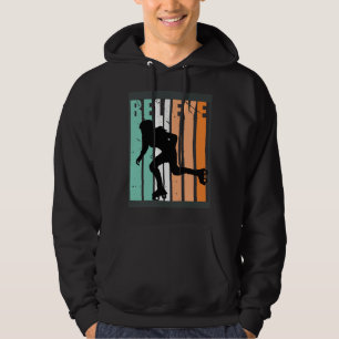 Kids I Love Roller Skating Team Believe Inline Ska Hoodie