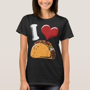 Kids I Love Tacos - Funny Taco Pun Mexican Food Re T-Shirt