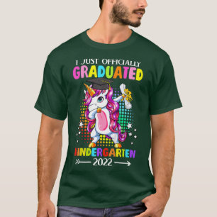 Kids I Officially Graduated Kindergarten Graduatio T-Shirt