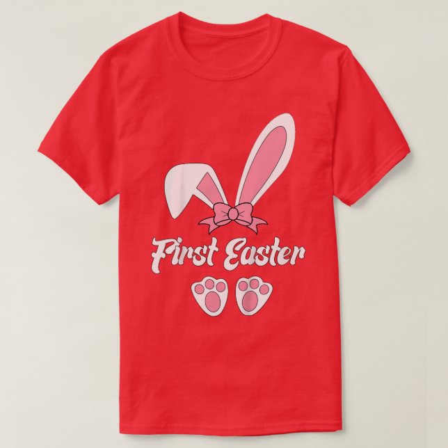 Kids I Teach Cutest Bunnies 5th Grade Teacher Rain T-Shirt (Design Front)