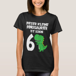 Kids Ich Bin Schon 6th Birthday Dinosaur 6 Years B T-Shirt