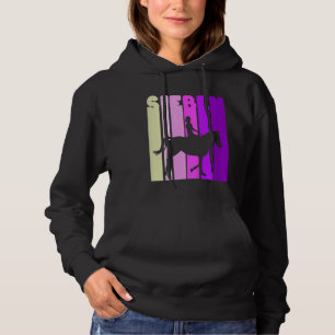 Kids Ich Bin Schon 7th Birthday Girl 7 Years Ridin Hoodie