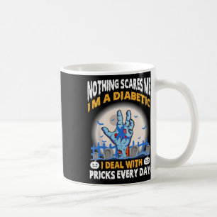 Kids I'm A Diabetic Diabetes Awareness Halloween C Coffee Mug