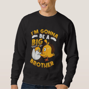 Kids I'm Gonna Be A Big Brother 2023 Pregnancy Ann Sweatshirt