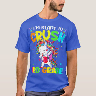 Kids I'm Ready To Crush 3rd Grade Back To School U T-Shirt