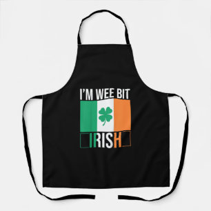 Kids I'm Wee Bit Irish Leprechaun Toddler Boy St P Apron