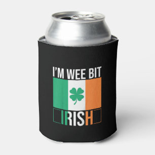 Kids I'm Wee Bit Irish Leprechaun Toddler Boy St P Can Cooler