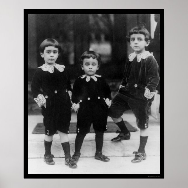 Kids in Little Lord Fauntleroy Suits 1914 Poster (Front)