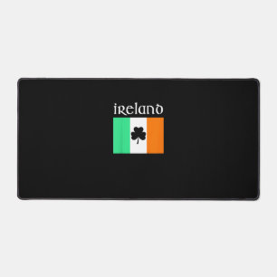 Kids Ireland Shirt Irish Flag Shirt St Patricks Da Desk Mat