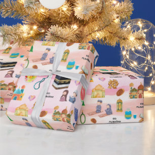 Kids Islamic Gift Wrap – Colourful Eid & Ramadan
