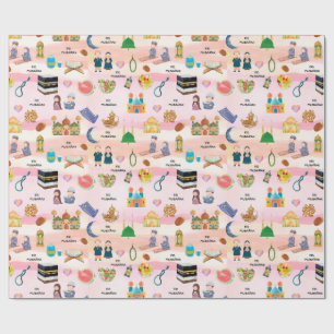 Kids Islamic Gift Wrap – Colourful Eid & Ramadan
