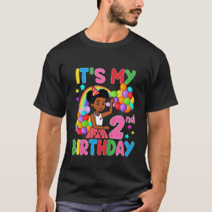 Kids It s My 2nd Birthday Gracie s Corner Two Year T-Shirt