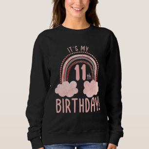Kids It's My 11th Birthday 11 Years Old Eleventh B Sweatshirt