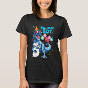 Kids It's My 3rd Birthday Dinosaur Party For 3 Yea T-Shirt