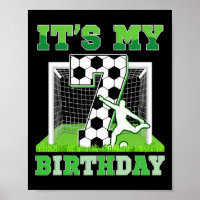 Kids It's My 7 Birthday Boy Funny 7yr Birthday Soc