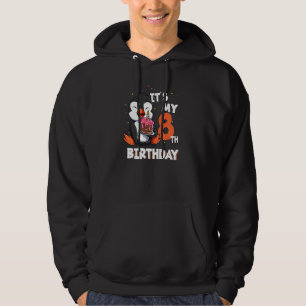 Kids Its My 8th Birthday 8 Year Old Penguin Birthd Hoodie