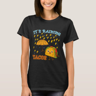 Kids Its Raining Taco-shirt Mexican Boy Funny Cinc T-Shirt