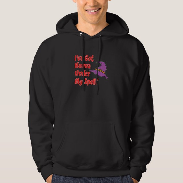 Kids I've Got Nonna Under My Spell Granddaughter H Hoodie (Front)