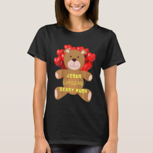Kids Jesus Loves Me Christian Jesus For Kids T-Shirt