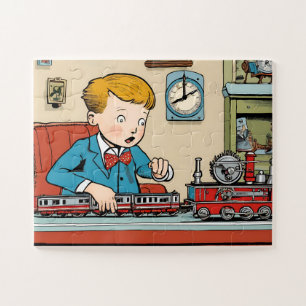 Kid's Jigsaw Puzzle with Gift Box